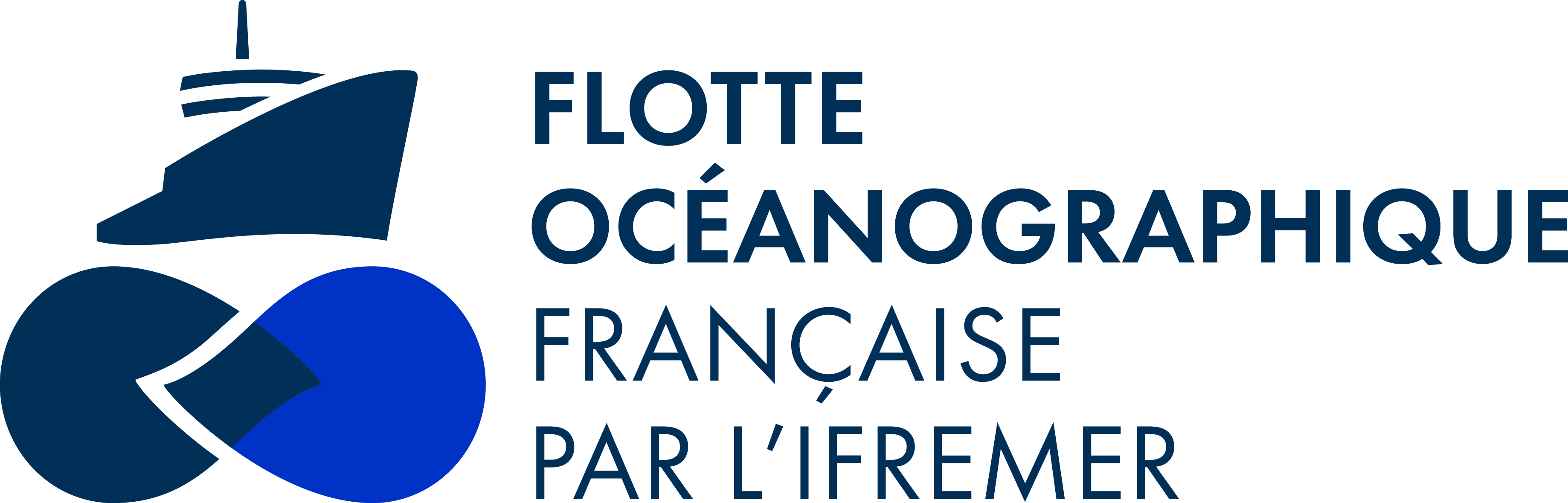 French Oceanographic fleet logo